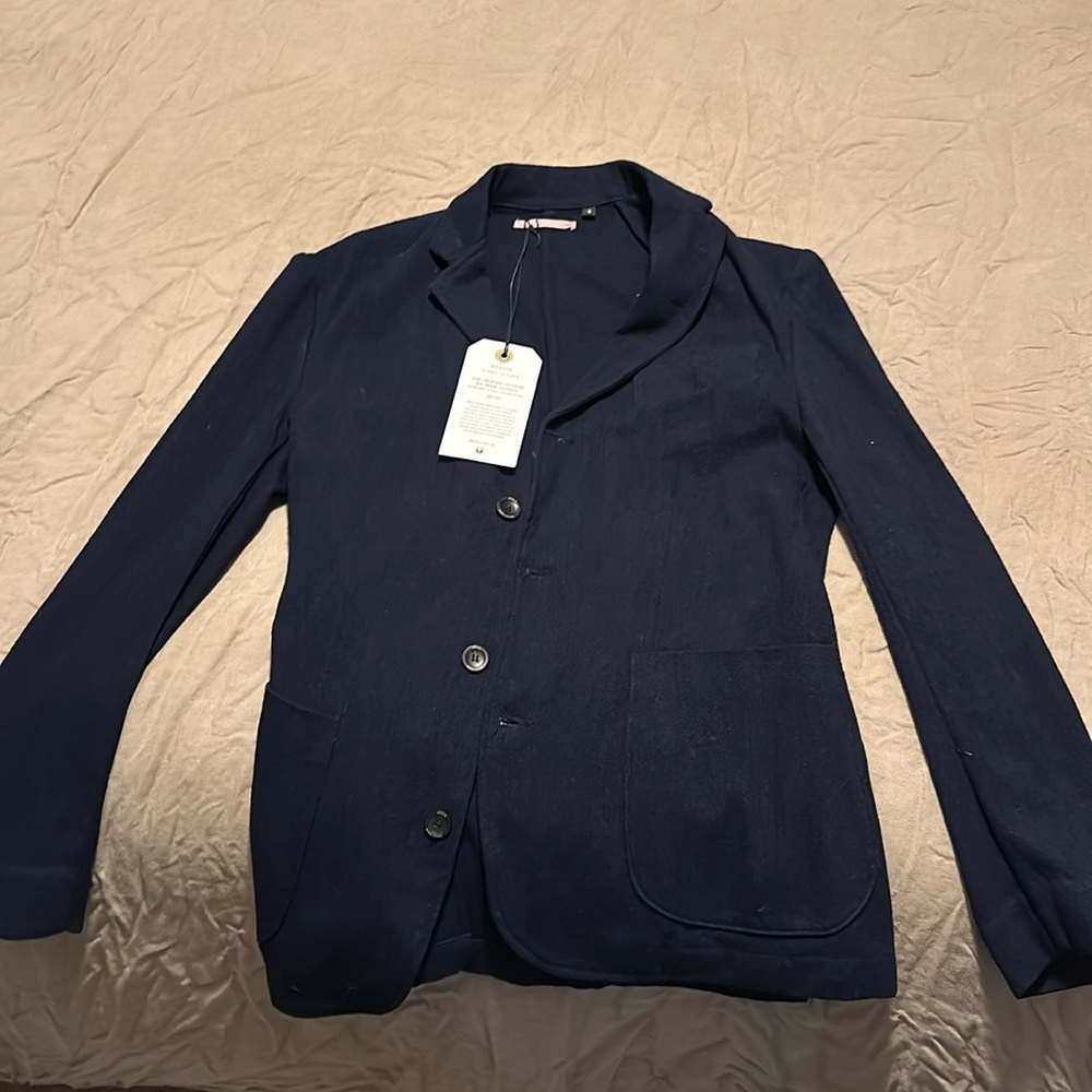 Apolis indigo wool blazer - Small